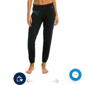 Aviator Nation LOGO SWEATPANTS - CHARCOAL - Brand new without tags!